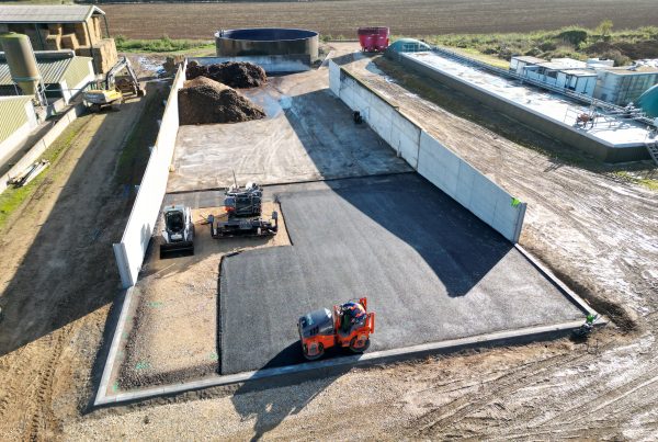 Lincs pork farming ground works