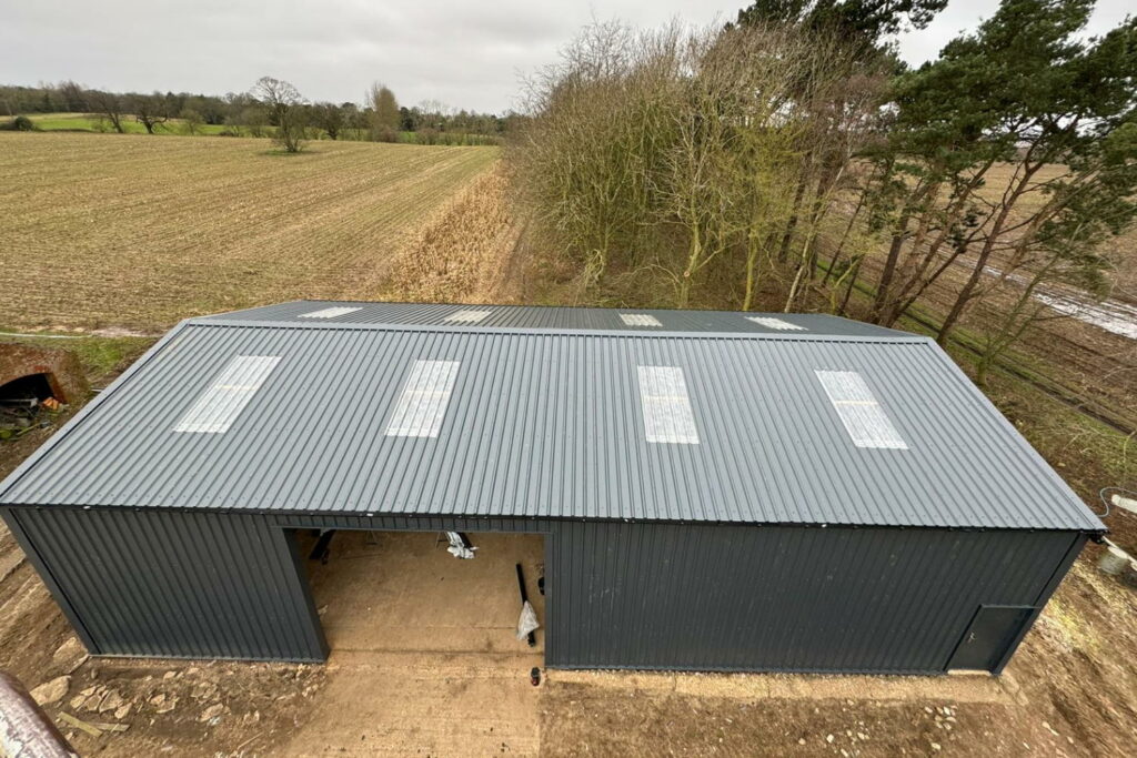 Anthracite Flashings box profile
